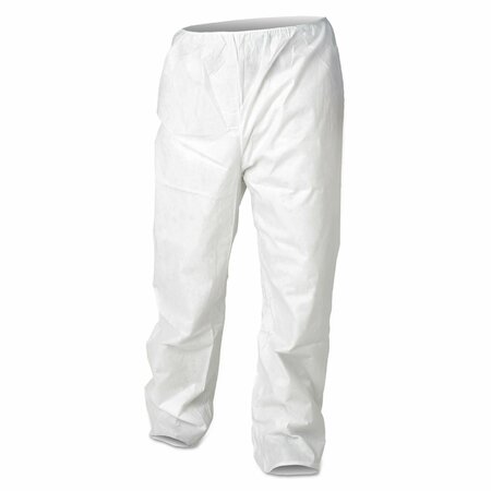 KLEENGUARD A30 Breathable Particle Protection Pants, 2X-Large, White, 50PK KCC 36225